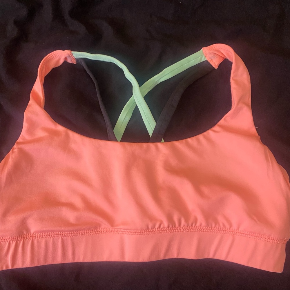 Coral Sports Bra